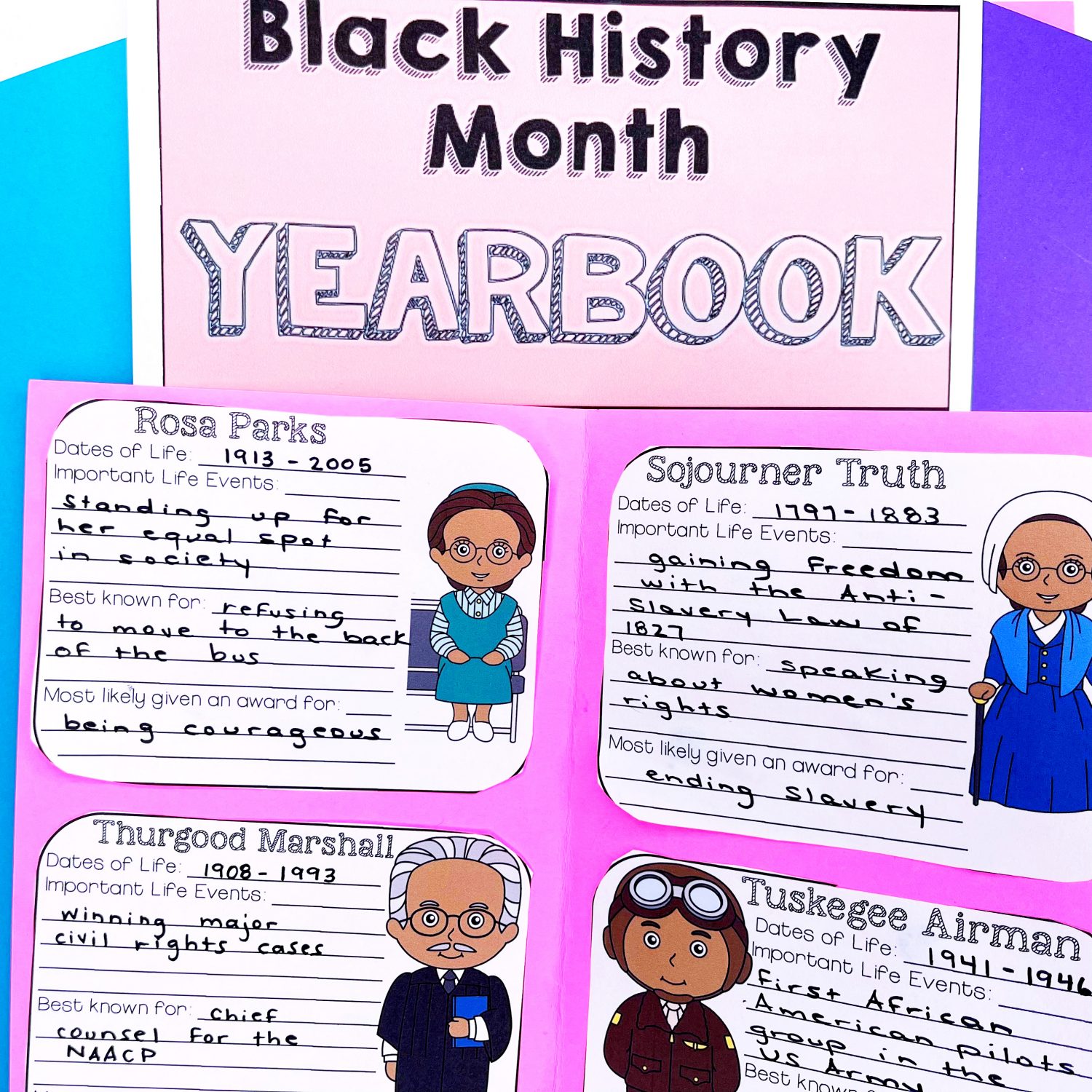 Black History Month Yearbook
