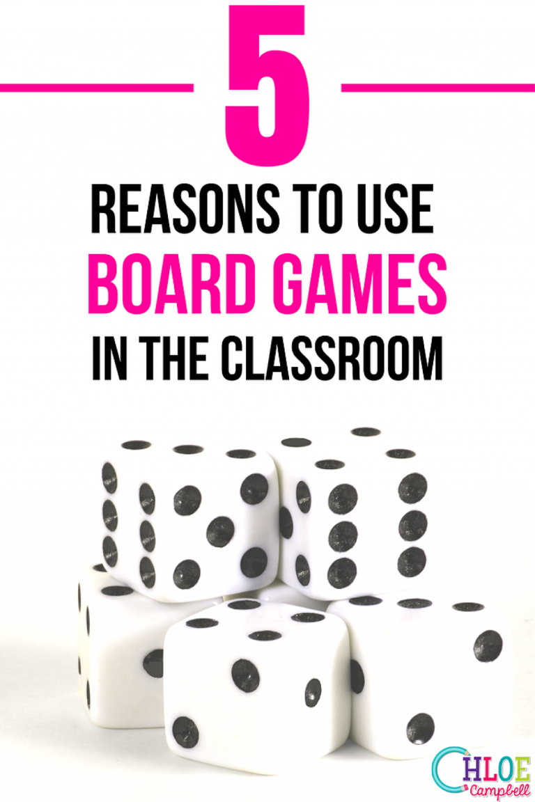 5 Reasons to Use Board Games in Your Classroom