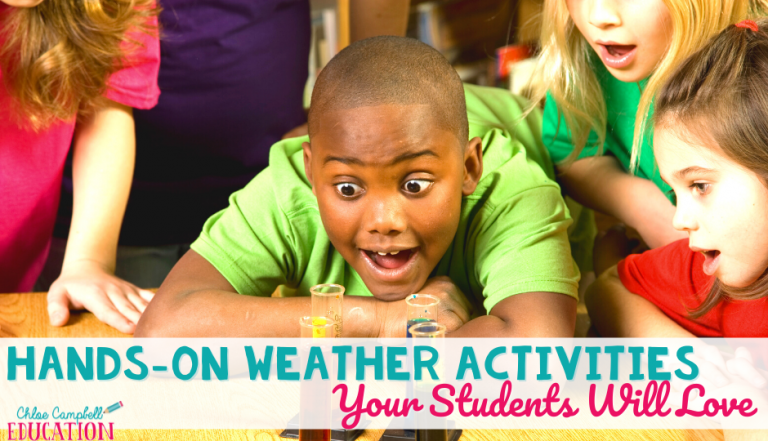 Hands on weather activities your students will love – Chloe Campbell ...