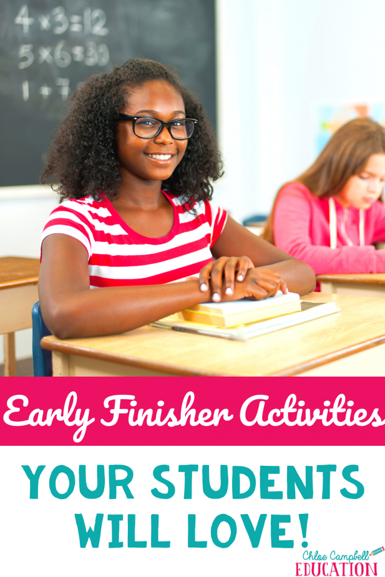 It is so important to have meaningful early finisher activities. These ready to early finisher activities get students to easily complete extra learning. Here are 3 great ways to keep those early finishers working for the whole block!
