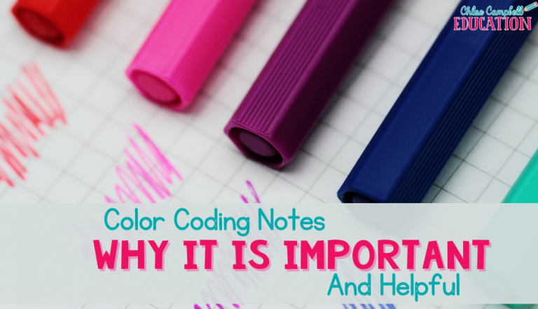 The Simple Ways and Benefits of Color Coding Notes – Chloe Campbell ...