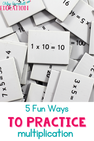 5 Fun And Entertaining Ways To Practice Multiplication Facts In The Classroom