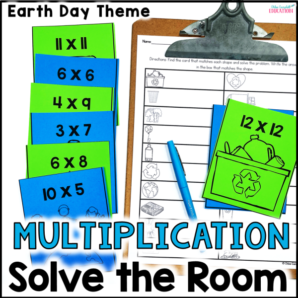 Earth Day - Multiplication Facts