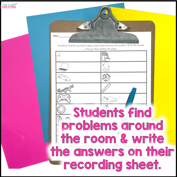Division Facts - Solve the Room Activity - Math Scoot - Image 2