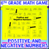 Positive and Negative Integers Game – Writing Integers on a Number Line ...