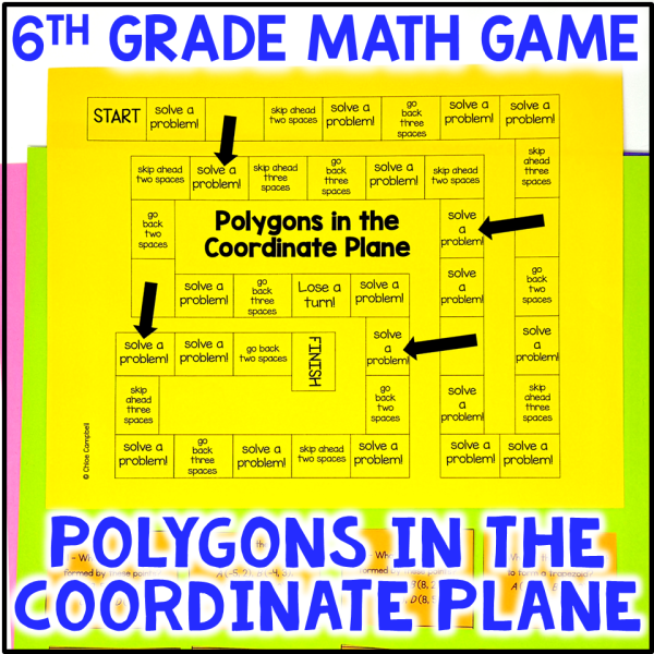 Drawing Polygons in the Coordinate Plane Area of Polygons Naming Polygons Game