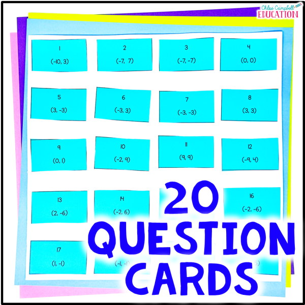 Graphing on a Coordinate Plane Game - Plotting Points - 6th Grade Math Review - Image 2