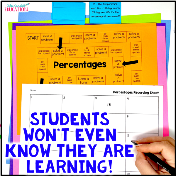 Finding Percentages Game - 6th Grade Math Review - Proportional Relationships - Image 3