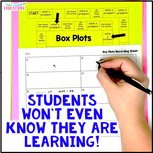 Interpreting & Analyzing Box Plots Game Numerical Data - 6th Grade Math Station - Image 3