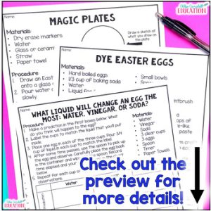 Easter Science Experiments – Easy Spring Science Activities ...