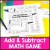Adding & Subtracting 3 Digit Numbers with Regrouping Game 2nd Grade ...