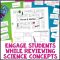 Force and Motion Game Vocabulary Review Practice Balanced and ...