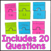 Reading & Writing Decimals Standard & Expanded Form Worksheet Matching ...