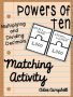 Multiplying and Dividing Decimals by Powers of 10 – Decimals and ...