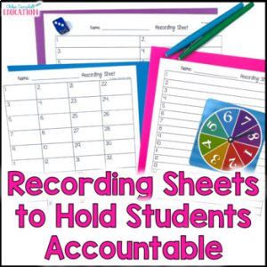 Multiplication Fluency Practice 3rd Grade Math Game Hands On Test Prep ...