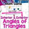 Missing Supplementary Angles Center Interior & Exterior Angles of ...