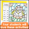 Fall Adding & Subtracting Decimals – 5th Grade Thanksgiving Math ...
