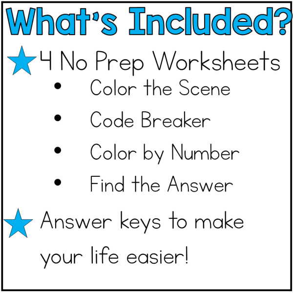3 Digit Subtraction with Regrouping Summer Color by Number Worksheets - Image 2
