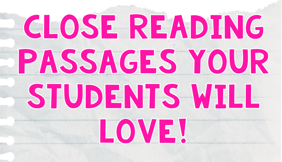 close reading passages