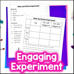 Mass and Motion Lesson for 5th Graders – Force & Motion Activity ...