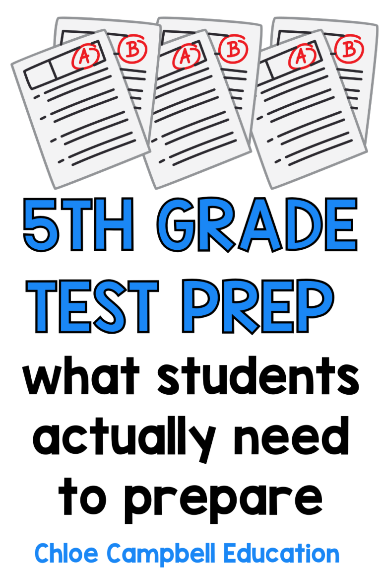 5th Grade Test Prep: What Students Actually Need to Prepare